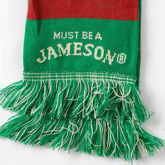 JAMESON Irish Whisky Scarf with Tassels - Picture 2 of 8